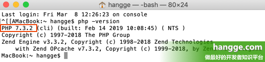 原文:PHP - 将macOS系统下的PHP升级成最新版本（7.3），并设为默认